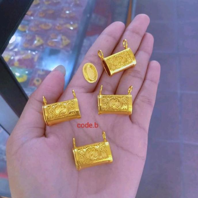 blandong bayi ongkara kalung anak bayi