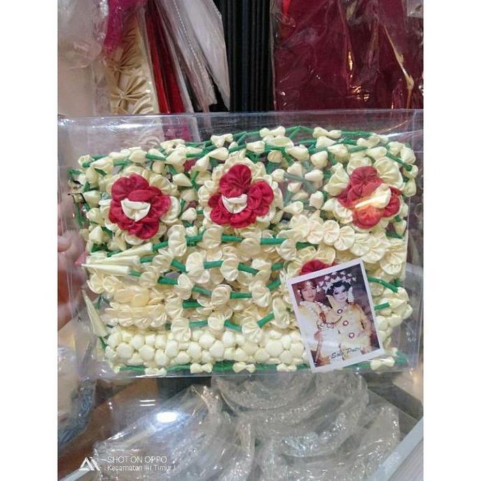 Set Melati Solo Putri - Ronce Melati Imotasi Pengantin - Melati Palsu LT