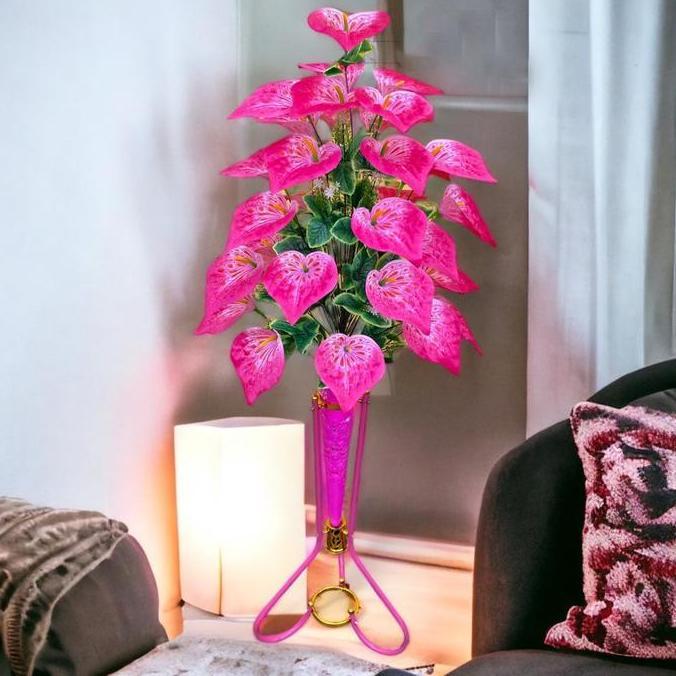Rangkaian Bunga Anthurium/Calla Lily/Calla Lilly Artificial 18 Kuntum/Bunga Artificial Anthurium/Aro