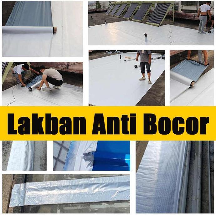 Potere- Lakban Anti Bocor / Lakban Waterproof / Lakban Aluminium Foil Anti Air/Anti Bocor Anti Air/B