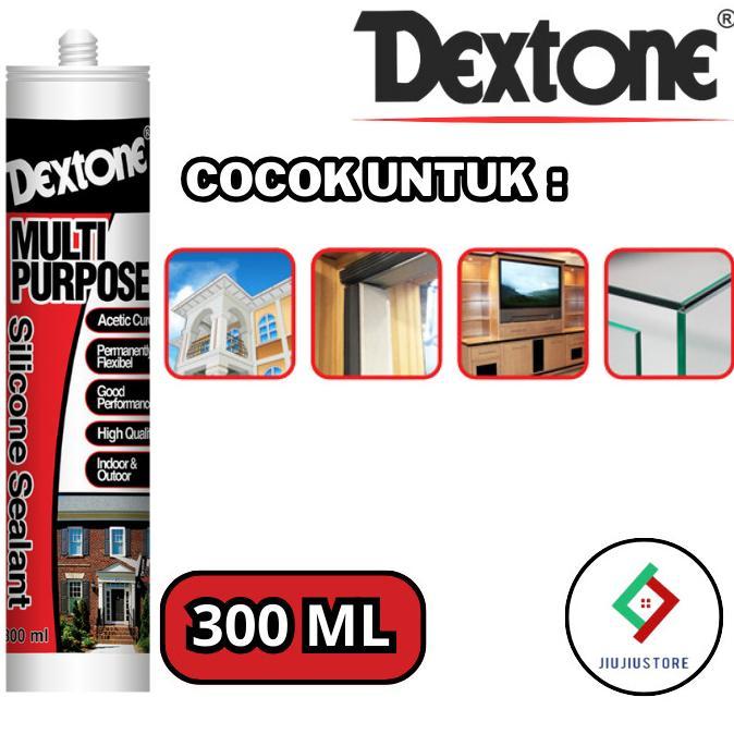 Potere- Lem Sealant Botol  Lem Silikon  Lem Kaca Dextone Lem Sealant Dextone