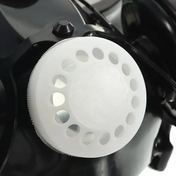 Safety Mask Gas Kimia Benzene Pestisida Acetone / Masker Respirator Keselamatan Kerja K3 Full Face