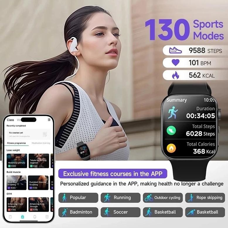 Big Sale 100%Ori Cmm Smartwatch S10 Pro 2.3 Inci Hd Amoled Display Gps Nfc Wireless Charging Dan Gan