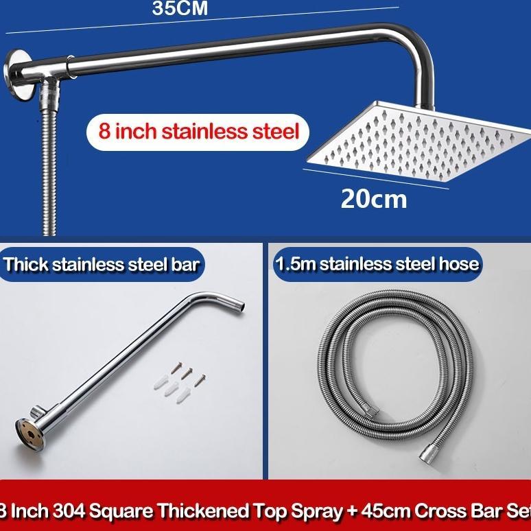 Shower Kamar Mandi Shower Set Wasser Waterfall Shower Shower Set Shower Kamar Mandi Satu Set Murah