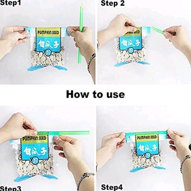 Cibo- Stick Sealer Fresh Pack Food Plastik Seal