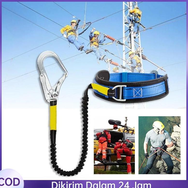 Sabuk Keselamatan Kerja Tali Pengaman Panjat Tebing Safety Belt Tali Pengaman Tali Sabuk Pengaman Ke