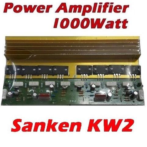 KIT POWER AMPLIFIER STEREO 1000W TR SANKEN II SA1216 / SC2922 ( 2X500W ) 1000WATT