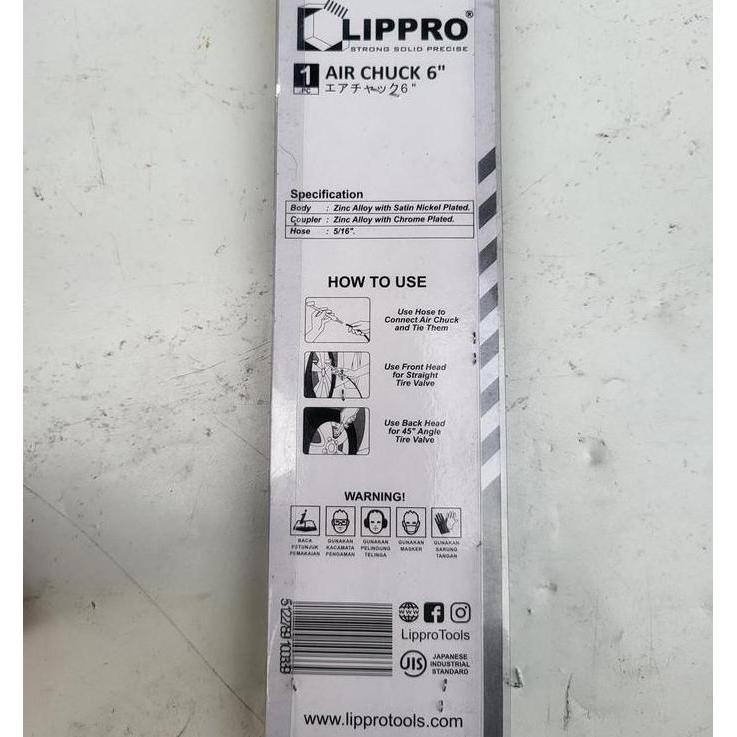 Kirimkirim- Alat Isi Angin Ban Lippro Kopler Nepel Tire Air Chuck Coupler Nipple