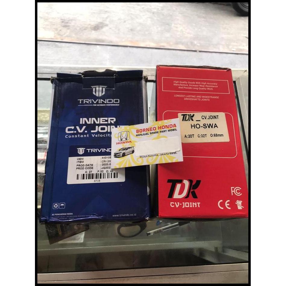 BEST DEAL CV JOINT AS RODA LUAR DALAM DRIVESHAFT MATIC MANUAL MOBIL JAZZ GE8 S RS CITY GM2 2008 2009