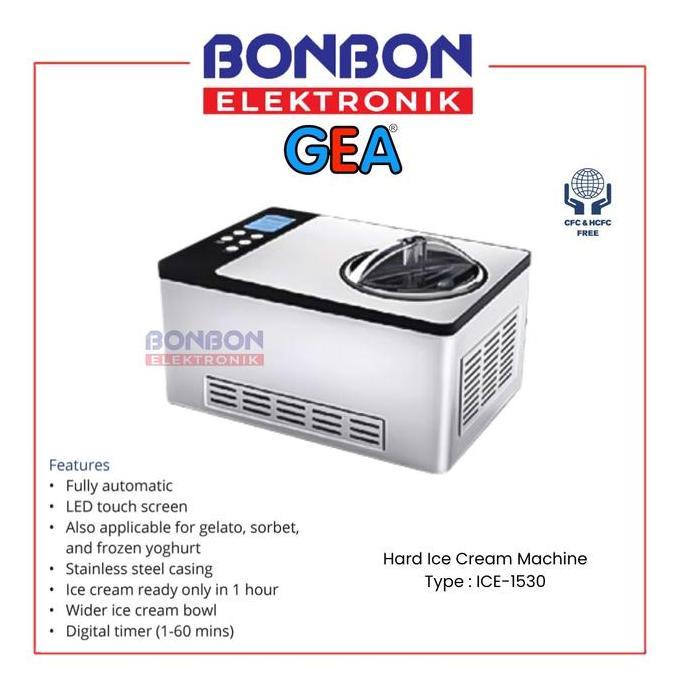 GEA Ice Cream Maker ICE 1530 - Mesin Pembuat Hard Ice Cream ICE1530 PM