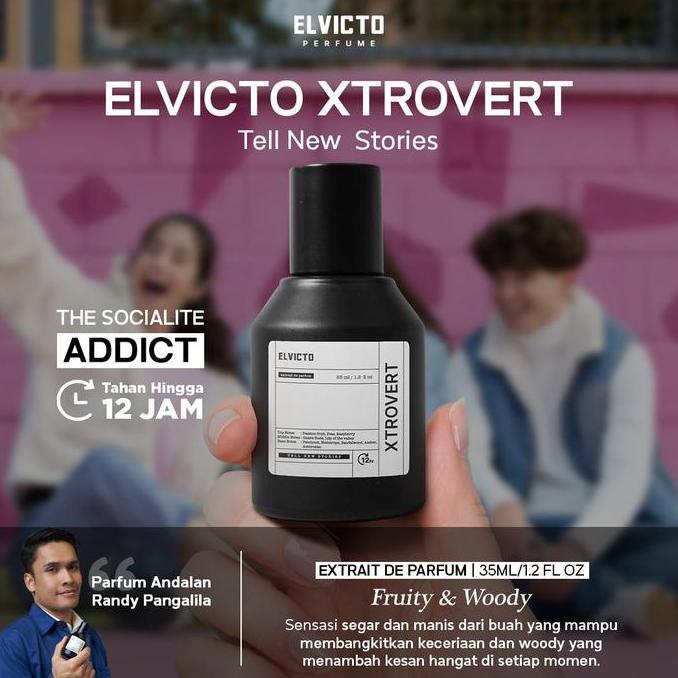 Profumo- Elvicto Xtrovert Parfum 35Ml