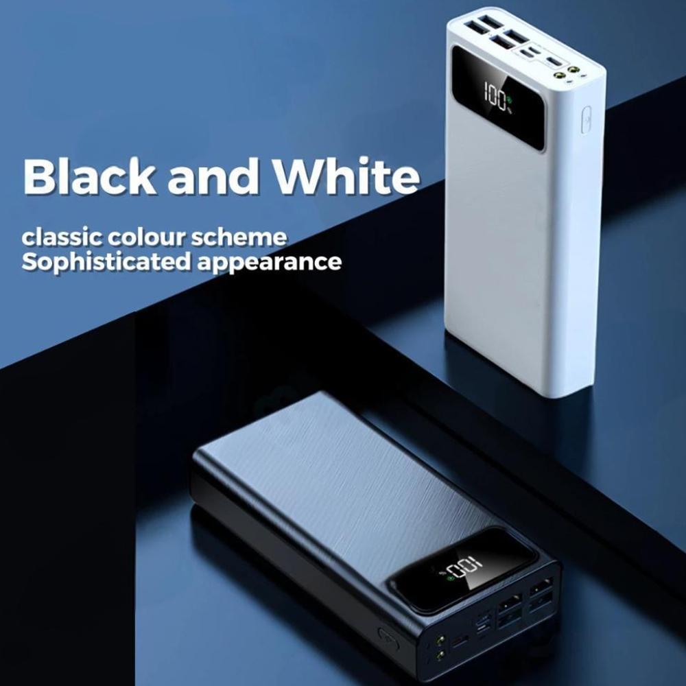 New Moyatu 60000Mah Powerbank Fast Charging Full Capacity 4 Usb Charge Ports Pd Fast Charging Powerb