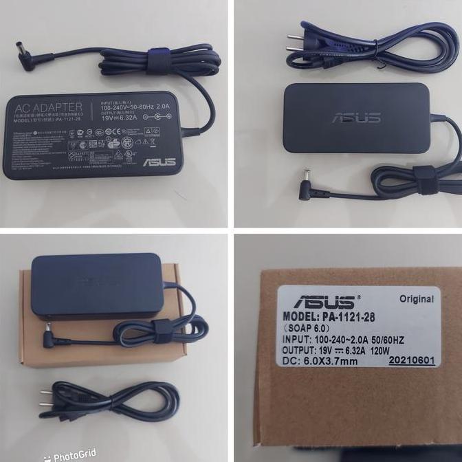 TERMURAH - Adaptor Charger Asus Tuff Gaming 19V 6,32a Original Garansi 1th