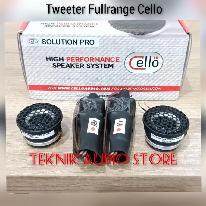 TERBARU - Tweeter Fullrange Cello 1.5inch Solution Pro