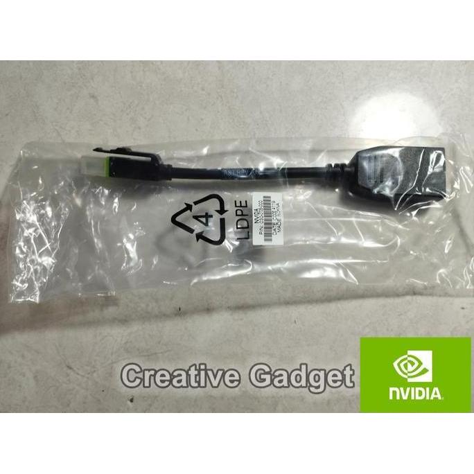 HARGA DISC - Original Nvidia Quadro Converter Mini DP to DisplayPort Female - New Genuine Adapter Ca