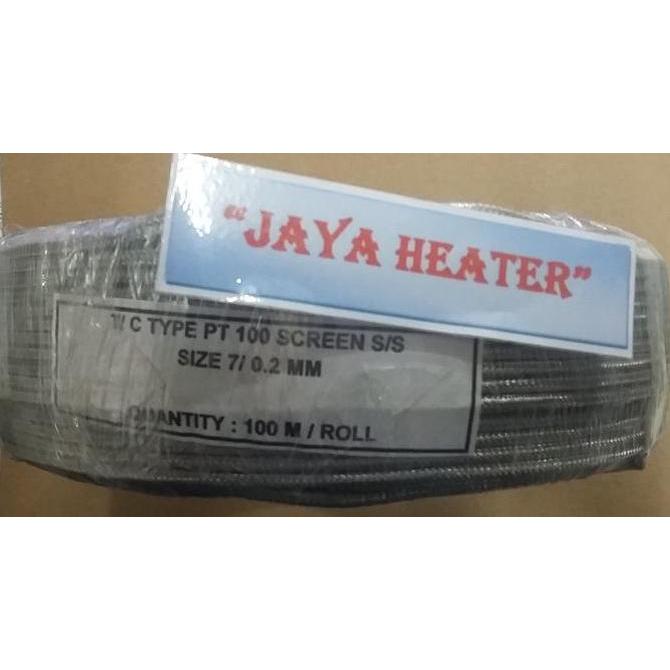 THERMOCOUPLE WIRE / KABEL THERMOCOUPLE PT100 READY STOCK