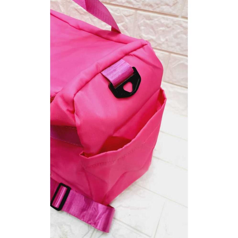 HOT PRODUCT Tas Travel PINK Tas Gym Tas Olahraga Pink Fashion Import #1260