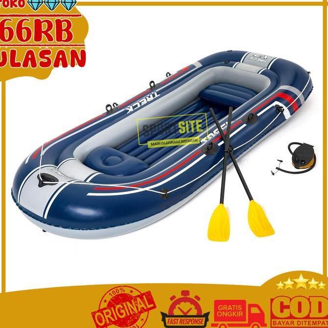 Terlaris Bestway Hydro Force Raft Treck X3 Perahu Karet Renang Dewasa