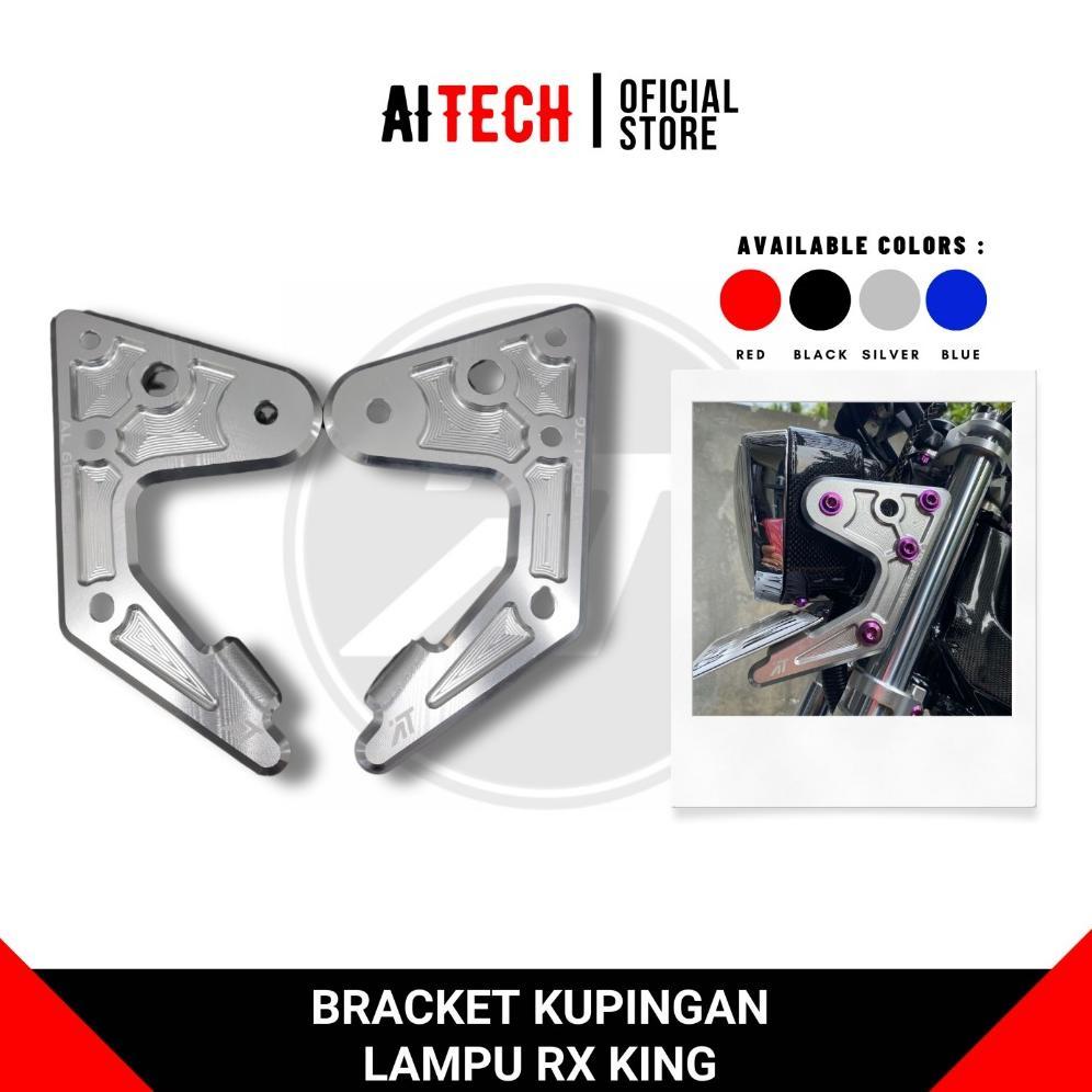 Breket Kugan Lampu Rx King Aitech Aluminium Tahan Panas