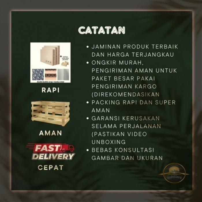 lukisan dinding kaligrafi panel 3pcs lukisan minimalis 40x60cm cm varian Frame