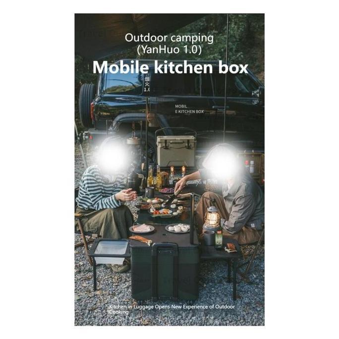 Terlaris Kitchen Box Meja Masak Camping Portable Naturehike Cnh22Cj013