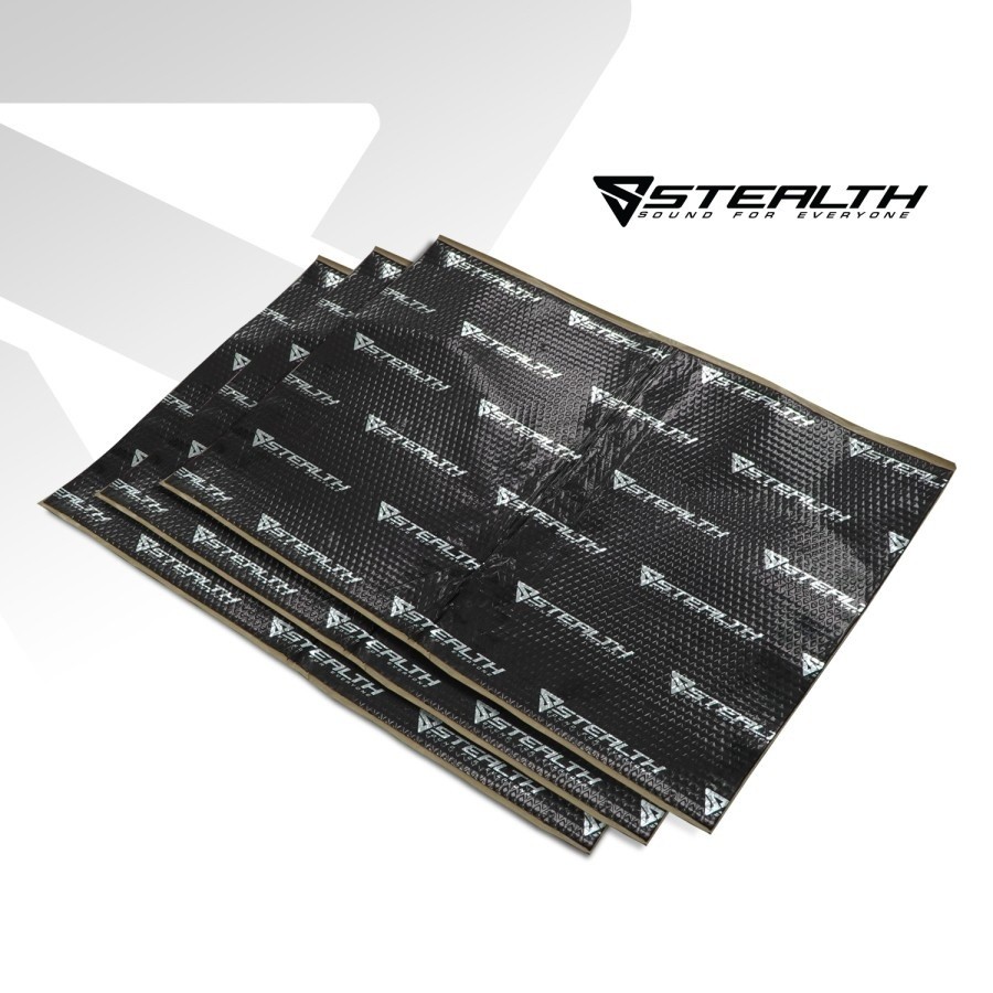 Peredam Mobil Stealth Rubber Butly Aluminium 1.8Mm