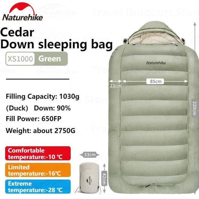 Terlaris Sleeping Bag Naturehike Cnh22Sd008 / Kantong Tidur Outdoor