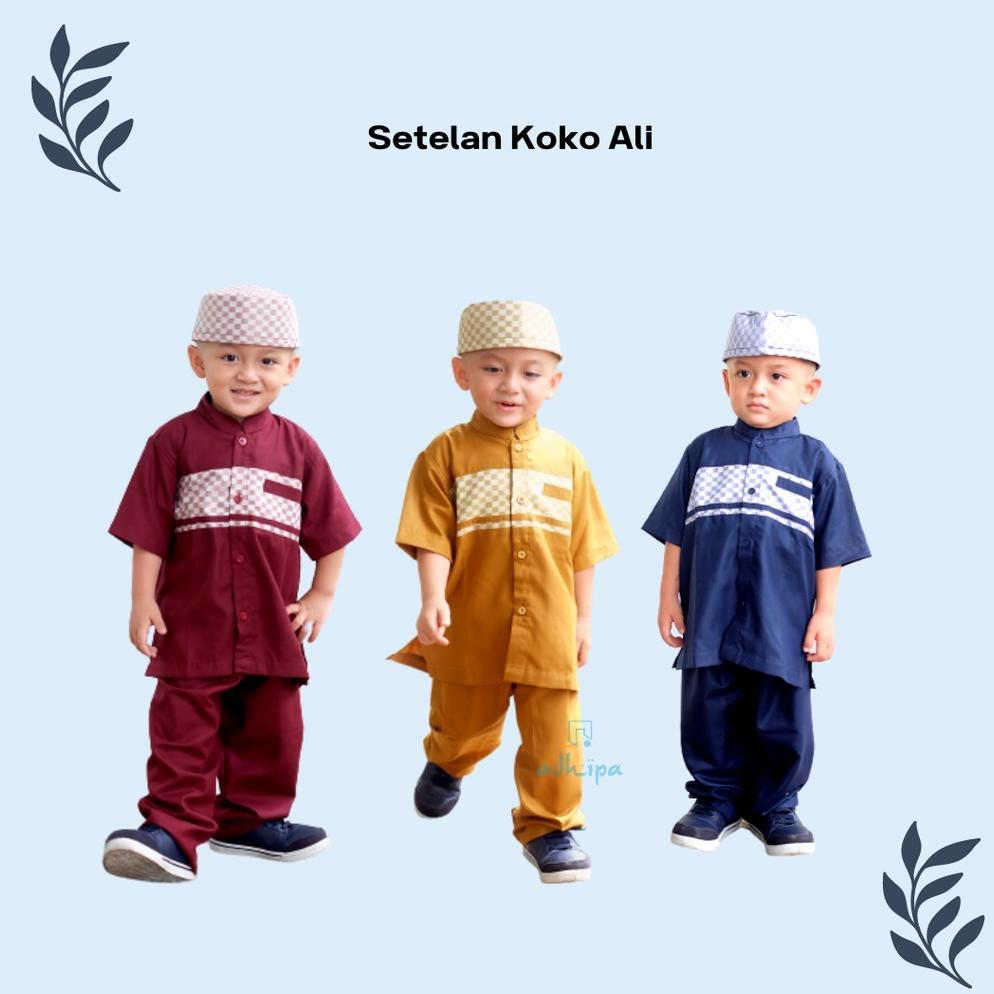 Koko Anak Premium Katun Toyobo By Adhipa (Koko Ali) Diskon