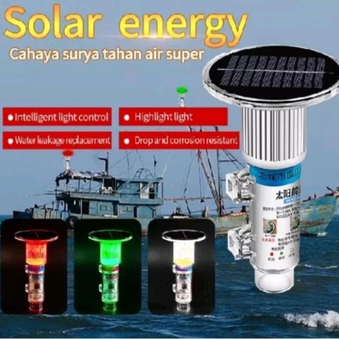 Terlaris Lampu Klip Kapal Lampu Navigasi Kapal Lampu Jaring Nelayan Solar Warning Light