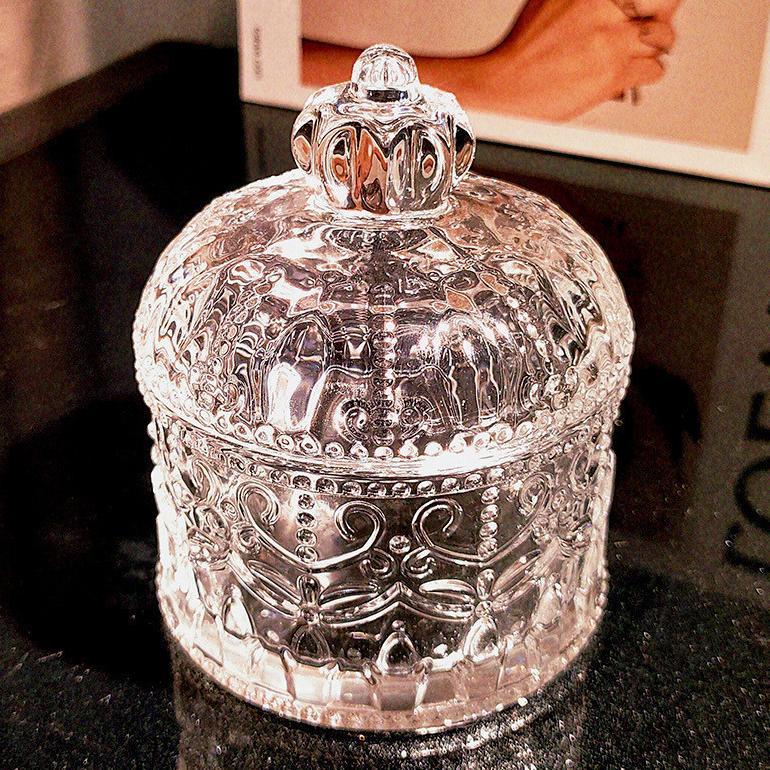 Sale Toples Kaca Kristal Set Mewah Kristal Besar Toples Kaca Jumbo Mewah Kristal Besar