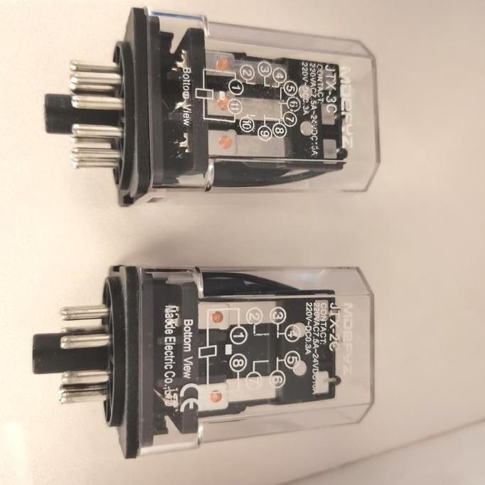 Relay Jtx-3C ( 11 Kaki) -Ac220V-24Vdc-12Vdc Ready Stock