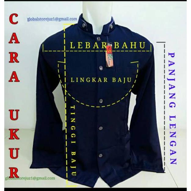 NOVELLEA JASKO JAS KOKO BIG SIZE JUMBO 3XL 4XL 5XL / JAS KOKO PAKAIAN MUSLIM PRIA BAHAN HIGHTWIS TEB