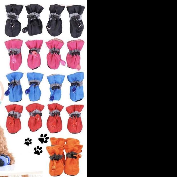 PLOMAT Waterproof Shoes - Pet Dog Cat Sepatu Hewan Anjing Kucing