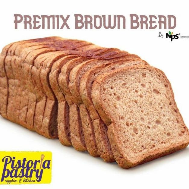 TEPUNG PREMIX BROWN BREAD (ROTI GANDUM) - 300GR