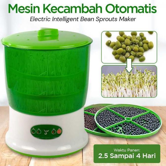 PLOMAT Mesin Kecambah Tauge Otomatis Intelligent Bean Sprouts Maker Electric