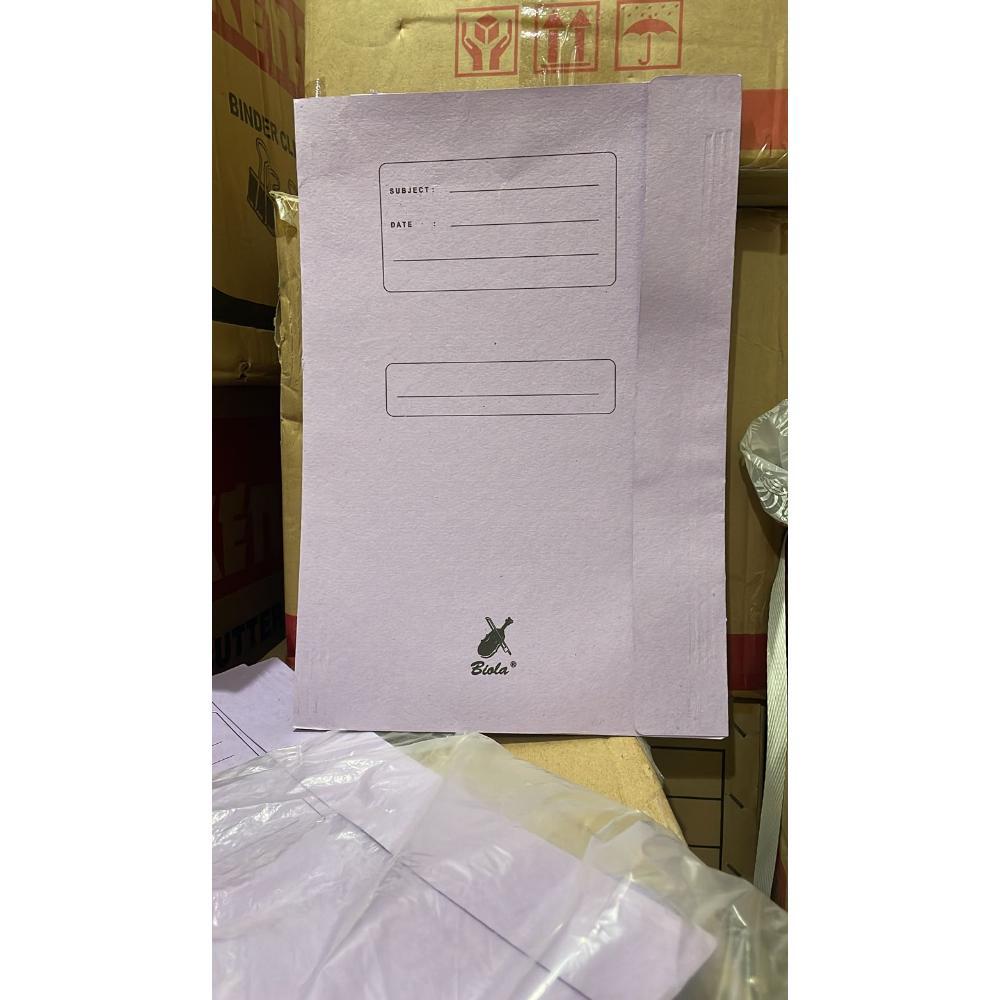 [25 PCS] MAP FOLDER KERTAS STOPMAP BUFFALO BIOLA 5002 TANPA SNEL WARNA UNGU