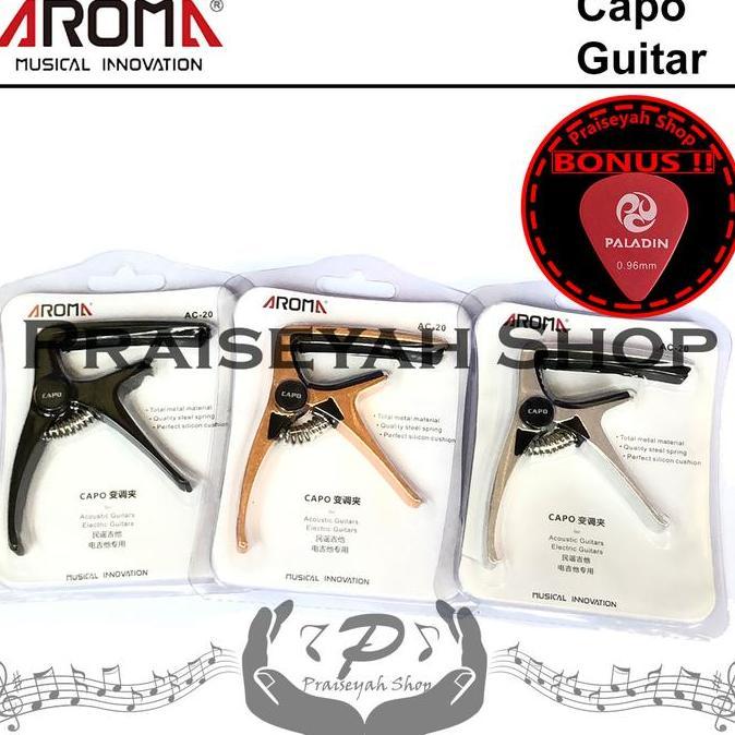 Capo Gitar Akustik Klasik Nylon Atau String Kapo