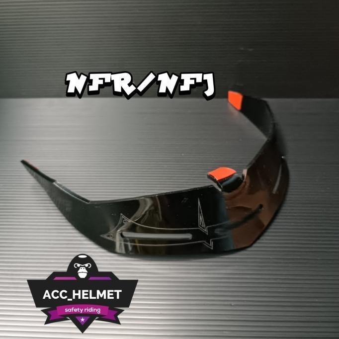 NEW DEALS Spoiler Helm KYT NFR / Spoiler KYT NFJ | AKRILIK