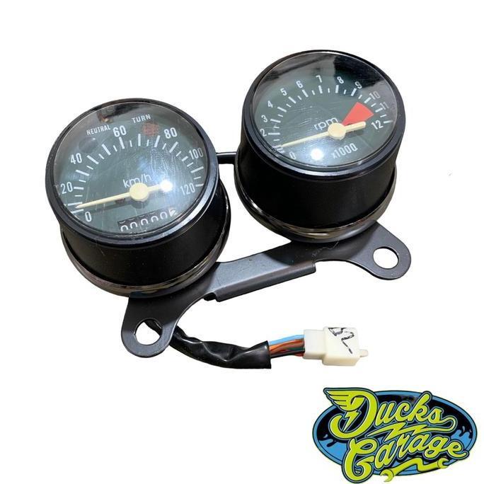 SPEEDO SPIDO METER SPEEDOMETER HONDA CB125 SET RPM ORIGINAL DAN TERPERCAYA