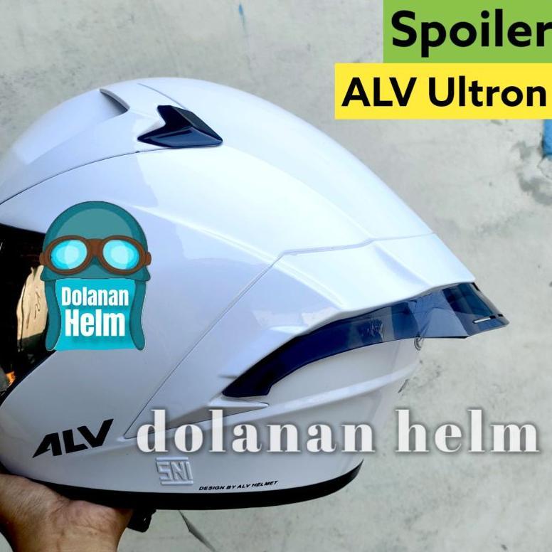 NEW DEALS Spoiler Helm ALV Ultron | HRK Ultron | NFJ Ultron Akrilik Tebal 3mm
