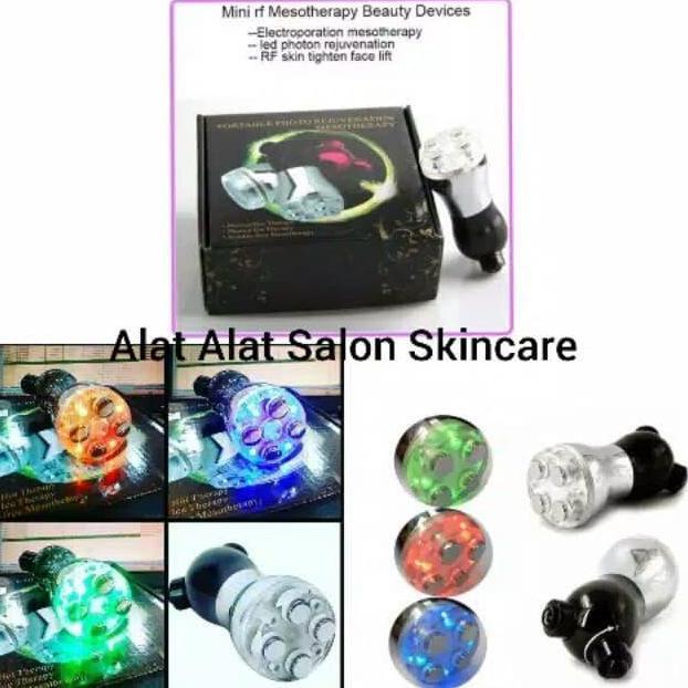 MINI RF alat Mesotherapy ems IPL masker wajah led photon setrika wajah