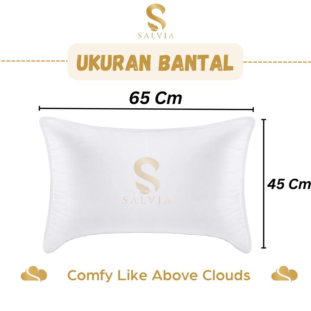 New Product Bantal Dan Guling 1 Set Premium Tidur Hotel 100% Isi Silikon Paket Pillow Dan Bolster Em