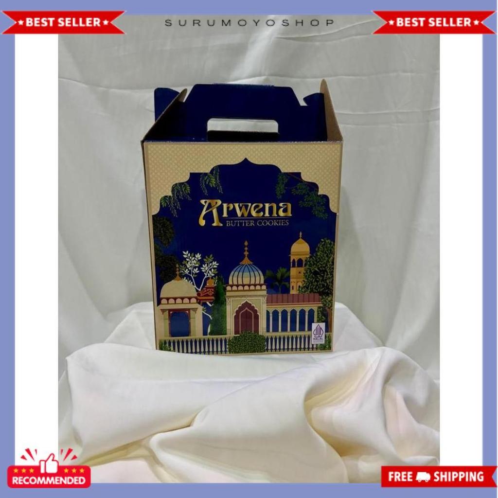 Bisa Cod Hampers Paket Kue Lebaran 1 Sirup 4 Kue Paket Arwena