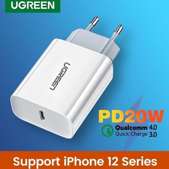 Kepala Adaptor Charger iPhone 12 13 PD 20W MFI Type C Output