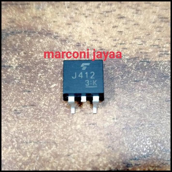 TERBARU J412 2SJ412 MOSFET P CHANNEL SMD 
