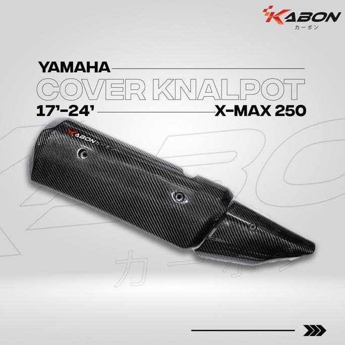 Kabon Cover Knalpot Carbon - Yamaha Xmax 250 2017-2022