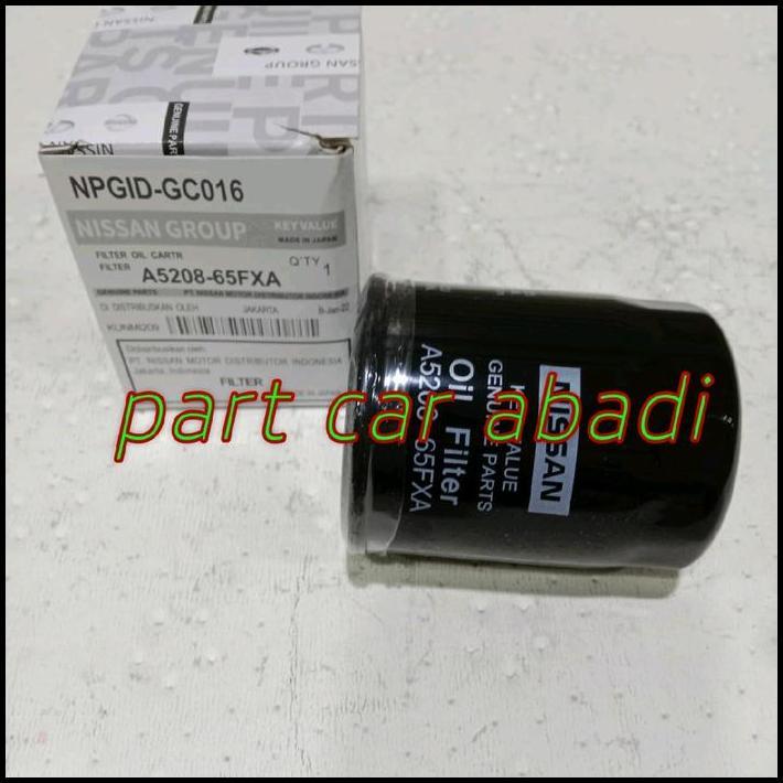 HOT DEAL FILTER OLI - OIL FILTER NISSAN GRAND LIVINA, LIVINA X-GEAR ORIGINAL 