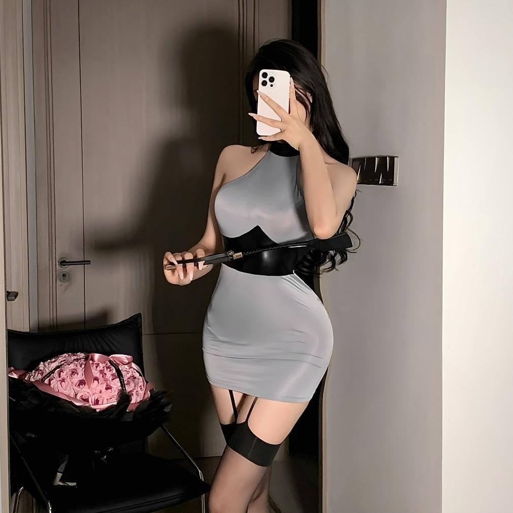 bestpromo lingerie transparan baju dinas malam istri sekretaris cosplay sexy hot secretary gaya pant