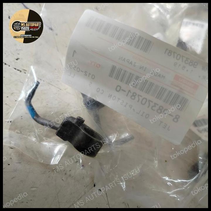 TERLARIS PIPA JET OIL SEMPROTAN OLI PENDINGIN PISTON ISUZU ELF NKR71 NKR66 ORI 