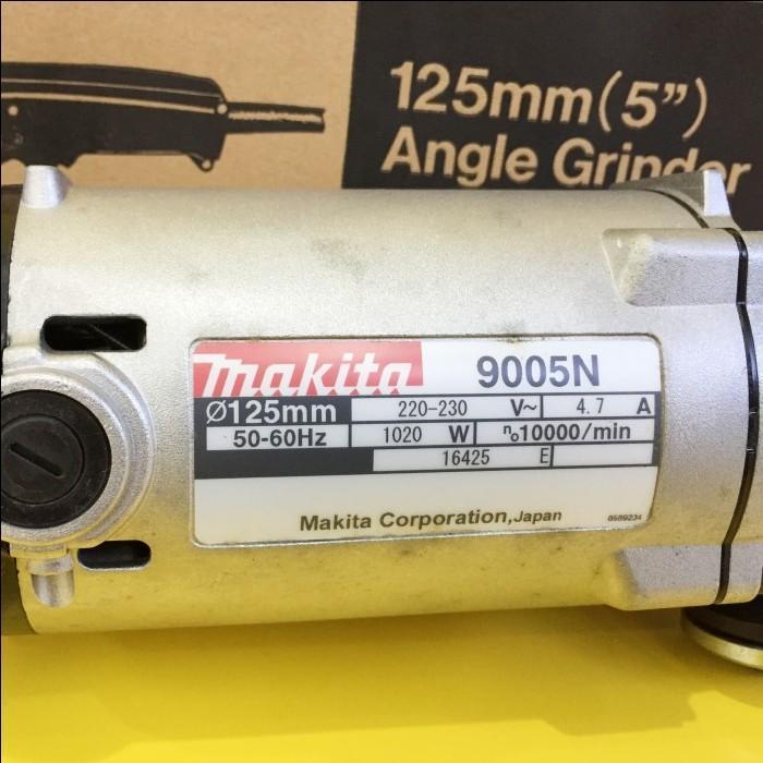 MAKITA 9005 N / 9005N - ANGLE GRINDER 125 MM - MESIN GERINDA